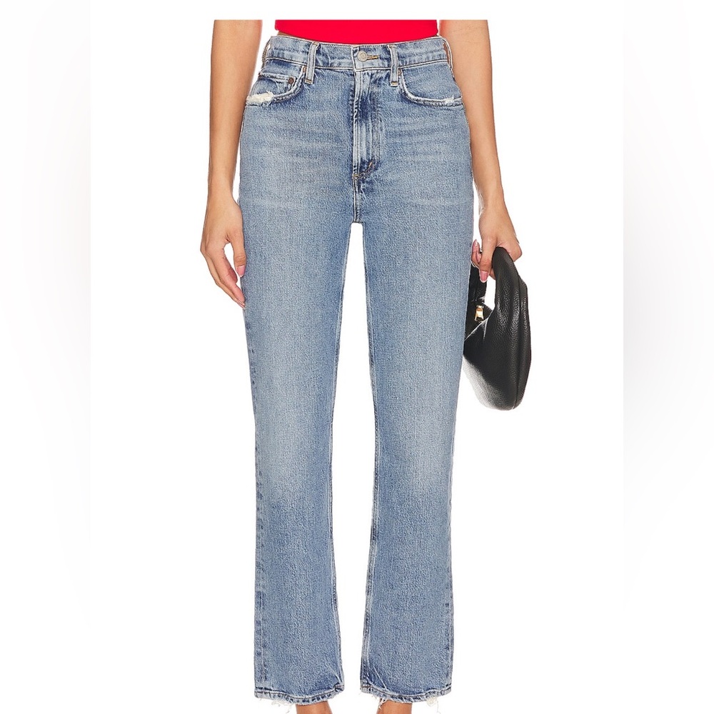 Agolde High Rise Stove Pipe